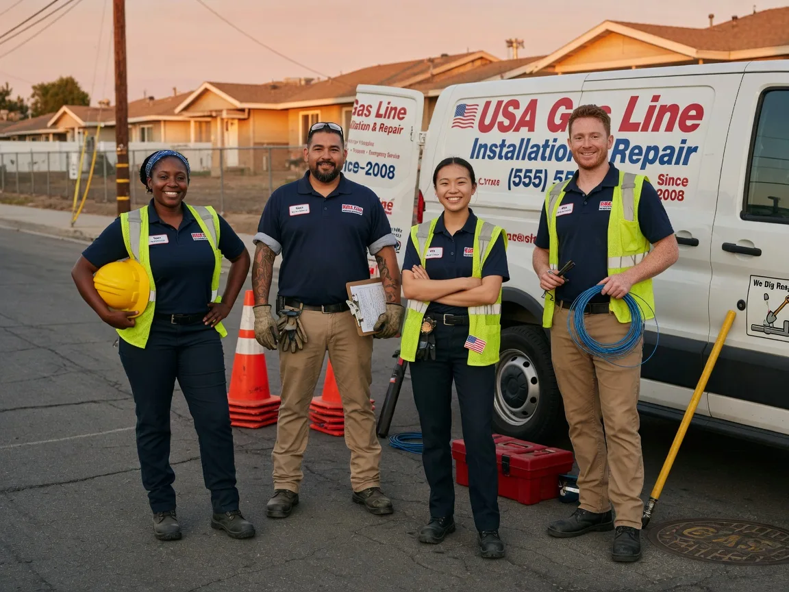 Gas Line Installation company in Pickton, TX